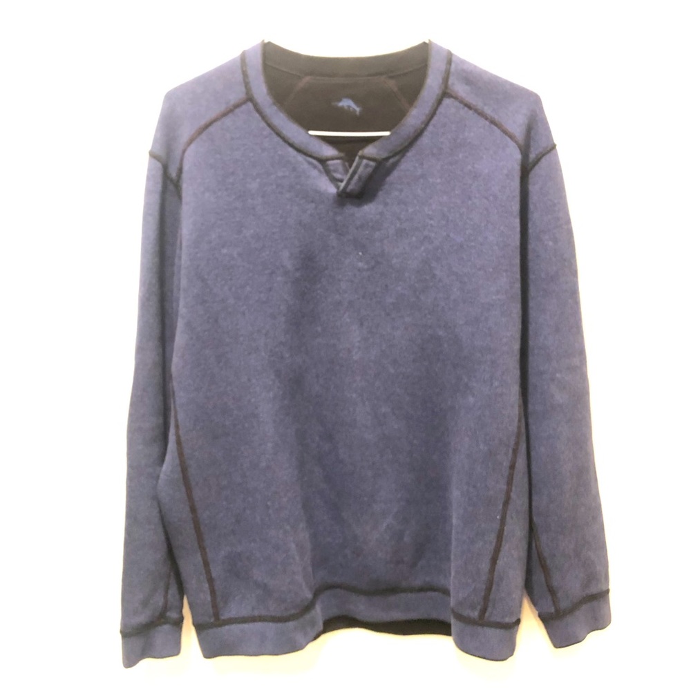 Tommy Bahama reversible pullover